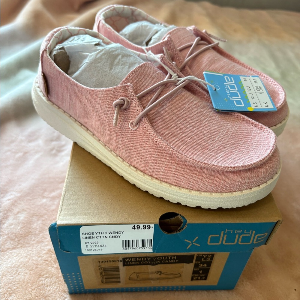 Hey Dude Pink Casual Shoes
